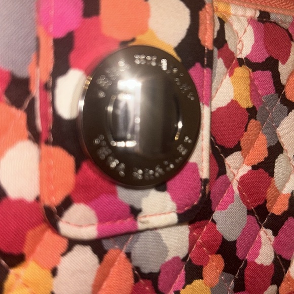 Vera Bradley multi colored  Dots long wallet. Fab color combo - Picture 3 of 14